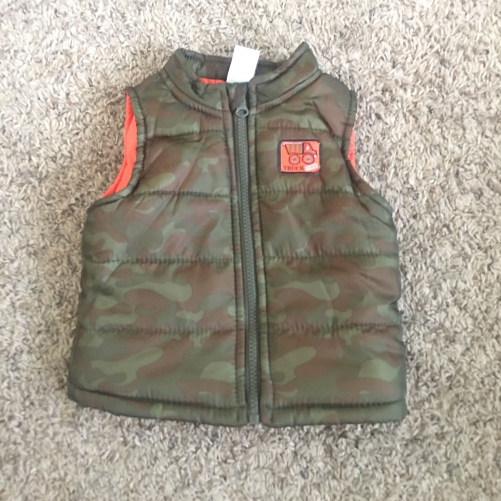 Healthtex Baby Truck Crew Vest